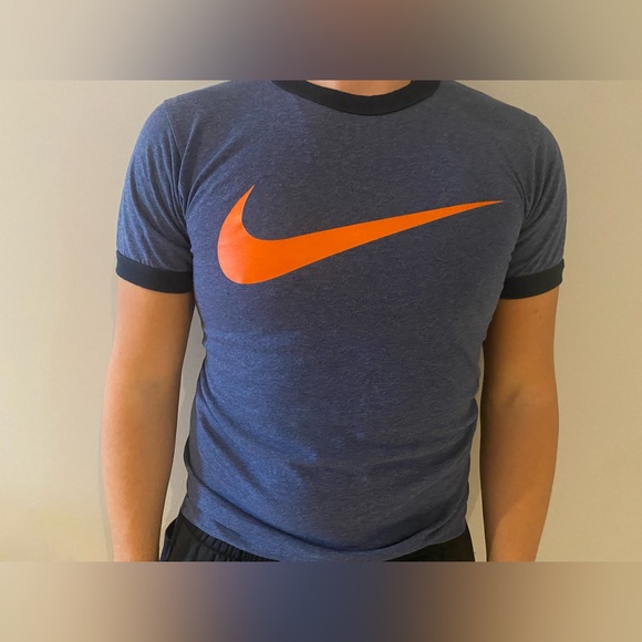 navy blue nike t-shirt - Picture 1 of 5